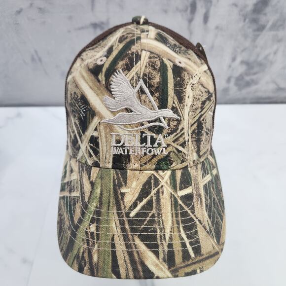 Mossy Oak Other - NWT Mossy Oak Delta Waterfowl camo baseball hat outdoor cap Mesh adjustable